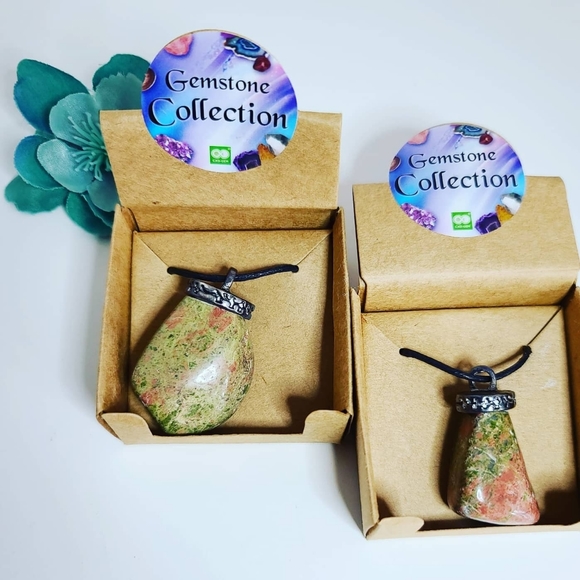 Unakite pendant in a gift box🎁 - Picture 2 of 2